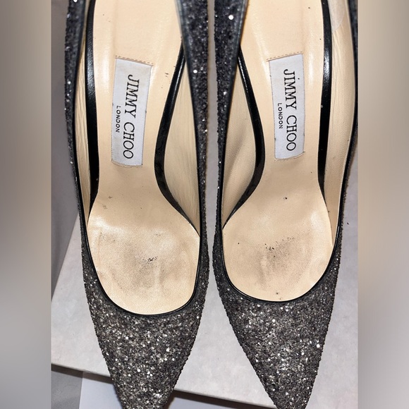 🖤 Jimmy Choo Romy size 38 Heels - Picture 3 of 5